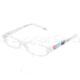 D&amp;G DD1169 Progressive Prescription Eyeglasses 981-5215 - White 