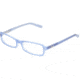 DandG DD1175 Progressive Eyeglasses, Azure Fluo Frame / 50 mm Prescription Lenses, 987 5016
