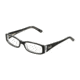 D&amp;G DD1179 Progressive Eyeglasses - Black Top On Clear Frame / 49 mm Prescription Lenses, 675-4916