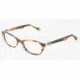 D&amp;G DD1218 Bifocal Prescription Eyeglasses 1572-4917 - Striped Havana 