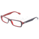 D&G DD1225 Progressive Prescription Eyeglasses 1872-5016 - Blue / Red / White / Red Frame