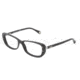 D&amp;G DD1226 Single Vision Prescription Eyeglasses 501-5016 - Black Frame