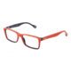 D&amp;G DD1233 Progressive Prescription Eyeglasses 1970-53 - Orange Gradient On Blue Frame
