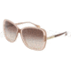 D&amp;G DD3078 Sunglasses 176513-5816 - Brown On Beige Frame, Brown Gradient Lenses