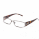 D&amp;G Eyeglasses DD5010 with No-Line Progressive Rx Prescription Lenses, Select Frame Color / Lens Diameter Gunmetal + Dark Tortse Frame / 50 mm Prescription Lenses