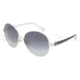 D&amp;G DD6066 Sunglasses 408/8G-5816 - Silver Gray Gradient