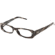 D&amp;G Eyeglasses DD1140-714-5117 with No-Line Progressive Rx Prescription Lenses - Glitter Black Frame w/ 51 mm Diameter Lenses 569 -4917 - Dark Horn 