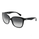 D&amp;G Glitter DD3090 Sunglasses 501/8G-5917 - Black Frame, Gray Gradient Lenses