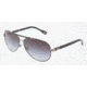D&amp;G Sunglasses DD6078 079/8G-6112 - Gunmetal Frame, Gray Gradient Lenses
