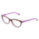 D&amp;G VIBRANT COLOURS DD1245 Progressive Prescription Eyeglasses 2608-5116 - Havana On Violet Frame