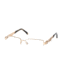 Dakota Smith DS-6004 SEDS 600400 Single Vision Prescription Eyeglasses - D - Gold SEDS 6004005535 GO
