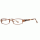 Dakota Smith Rally SEDY RALL00 Single Vision Prescription Eyeglasses - Brown SEDY RALL004635 BN