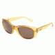 DandG DD8060 Sunglasses, Brown Gradient Yellow Frame w/ Brown 54 mm Diameter Lenses, 942 73 5419