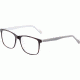 Davidoff 91060 Prescription Eyeglasses, Brown Havana Grey Frame, 91060-4279