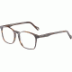 Davidoff 91063 Prescription Eyeglasses, D Brown Horn Frame, 91063-4283