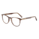 Davidoff 91066 Single Vision Prescription Eyeglasses, Brown Brushed Frame, 91066-6397SV