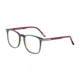 Davidoff 91070 Single Vision Prescription Eyeglasses, Orange Petrol Frame, 91070-4150SV