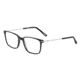 Davidoff 92026 Single Vision Prescription Eyeglasses, Black Beige Wood Structure Frame, 92026-6472SV