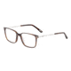 Davidoff 92026 Single Vision Prescription Eyeglasses, Dark Brown Havana Brushed Frame, 92026-8940SV