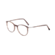 Davidoff 92036 Single Vision Prescription Eyeglasses, Brown Structure Frame, 92036-6397SV