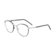 Davidoff 93066 Progressive Prescription Eyeglasses, Dark Blue On Ruthenium Frame, 93066-3100PR