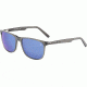 Davidoff 97136 Single Vision Prescription Sunglasses, Grey Transparent Frame, 97136-4143SV