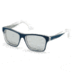 Diesel DL0071 Sunglasses - Crystal Frame Color, Smoke Mirror Lens Color