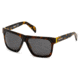 Diesel DL0072 Sunglasses - Havana Frame Color, Smoke Lens Color