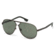 Diesel DL0078 Sunglasses - Bronze Frame Color, Green Lens Color