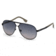 Diesel DL0078 Sunglasses - Matte Black Frame Color, Gradient Smoke Lens Color