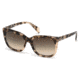 Diesel DL0084 Sunglasses - Coloured Havana Frame Color, Gradient Brown Lens Color