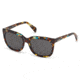 Diesel DL0084 Sunglasses - Dark Havana Frame Color, Smoke Lens Color