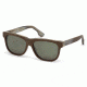 Diesel DL0085 Sunglasses - Gray Frame Color, Green Lens Color