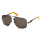 Diesel DL0088 Sunglasses - Shiny Gun Metal Frame Color, Roviex Lens Color