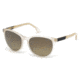 Diesel DL0123 Sunglasses - White Frame Color, Brown Mirror Lens Color