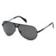 Diesel DL0134 Sunglasses - Matte Black Frame Color, Smoke Lens Color