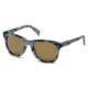 Diesel DL0135 Sunglasses - Grey Frame Color, Brown Mirror Lens Color