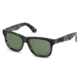 Diesel DL0140 Sunglasses - Havana Frame Color, Green Lens Color