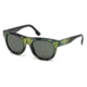 Diesel DL0160 Sunglasses - Light Green Frame Color, Green Lens Color