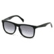Diesel DL0162 Sunglasses - Matte Black Frame Color, Gradient Smoke Lens Color