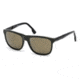 Diesel DL0187 Sunglasses - Dark Green Frame Color, Mirror Brown Lens Color