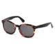 Diesel DL0190 Sunglasses - Red Havana Frame Color, Smoke Lens Color