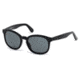 Diesel DL0190 Sunglasses - Shiny Black Frame Color, Green Lens Color