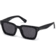 Diesel DL0231 Eyewear - Unisex - Sunglasses - Shiny Black Frame Color, Smoke Lens Color