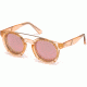 Diesel DL0251 Eyewear - Unisex - Sunglasses - Shiny Pink Frame Color, Gradient Or Mirror Violet Lens Color