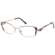 Diva 5433 Progressive Prescription Eyeglasses, Wine/Gold/Violet Frame, DI5433123PR