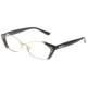 Diva 5454 Single Vision Prescription Eyeglasses, Black/Gold Frame, DI545497ASV