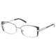 Diva 5458 Progressive Prescription Eyeglasses, Navy/Silver Frame, DI5458225PR