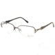 USED Diva Womens 5349 Eyeglasses - Anthracite-Brown Leopard Frame w/ Clear Lenses, Size 52-18-129 5349-228, EDEMO1