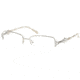 Diva Womens 5349  Eyeglasses - Silver-Pearl Frame w/ Clear Lenses, Size 52-18-129 5349-273
